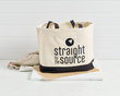 Straight To The Source Market Bag